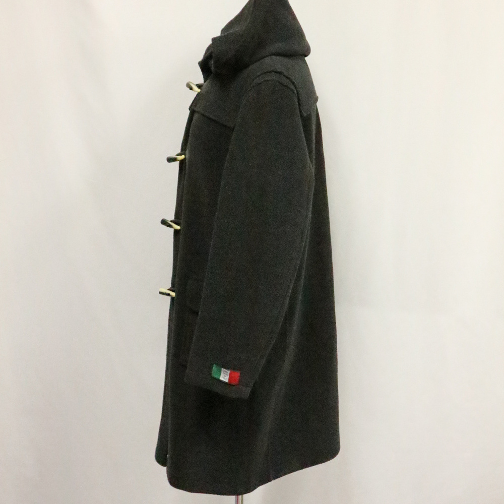 Vintage STEFANO LANDI Italian Wool Hooded Coat - Picture 6 of 7